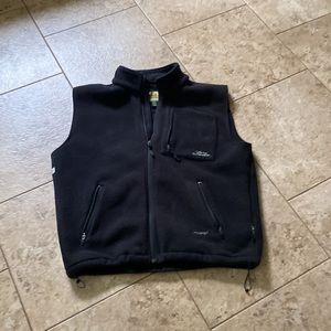 "Cabela's Guidewear" - men's black polartec vest